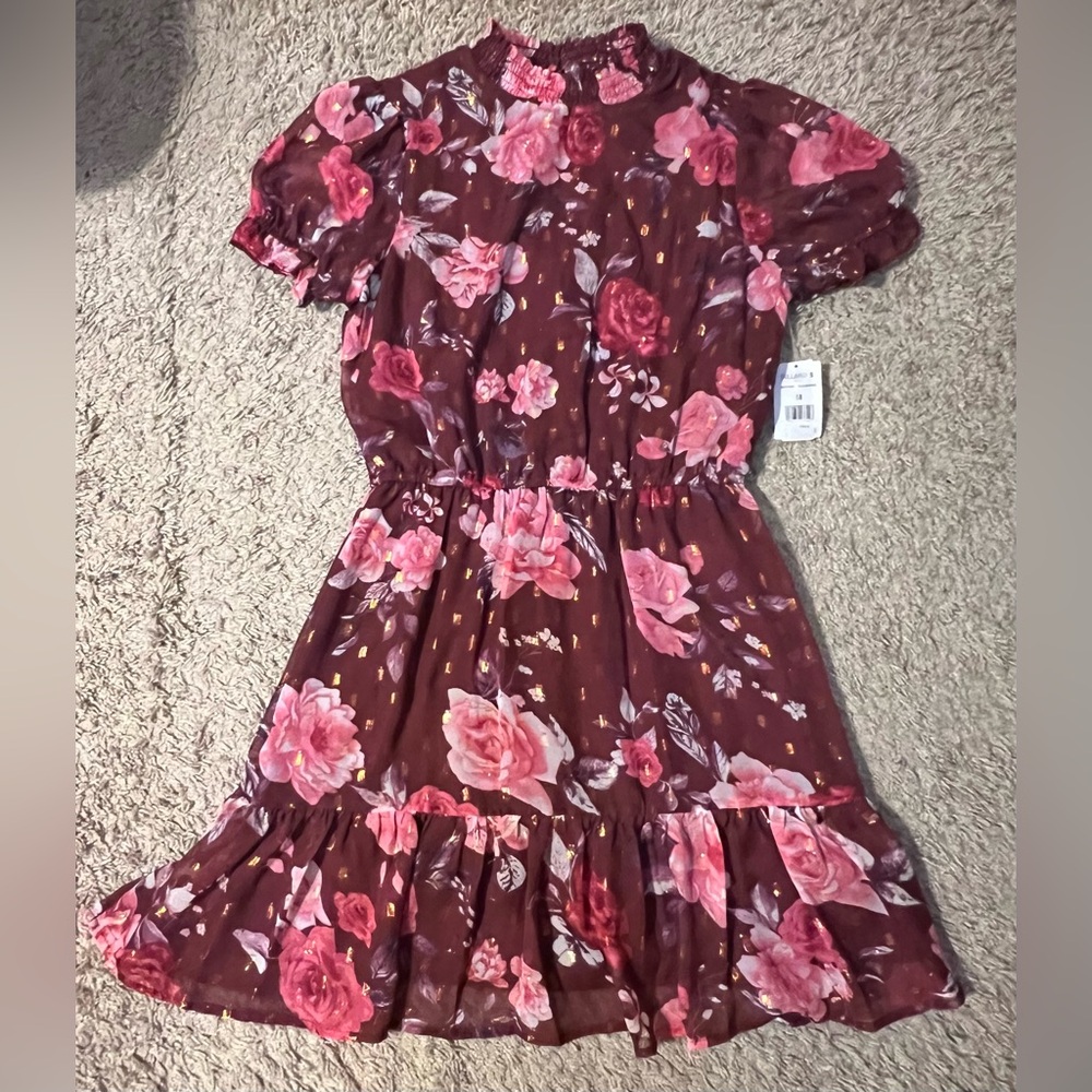 Midnight Doll Floral Dress